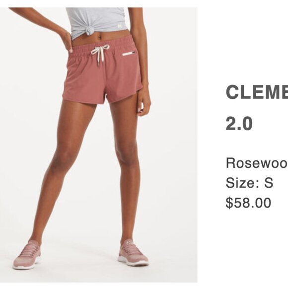 Vuori Clementine Shorts - Picture 3 of 3